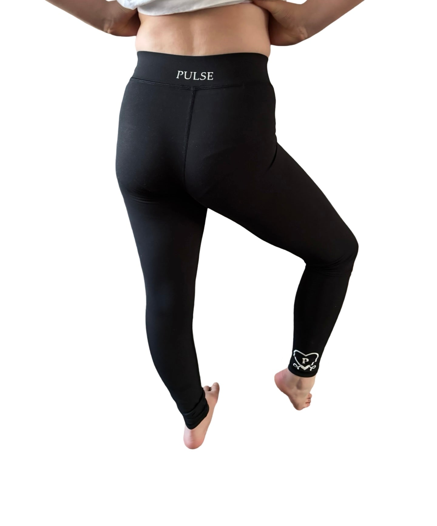 🖤 Pulse Black High-Waisted Training Leggings 🖤