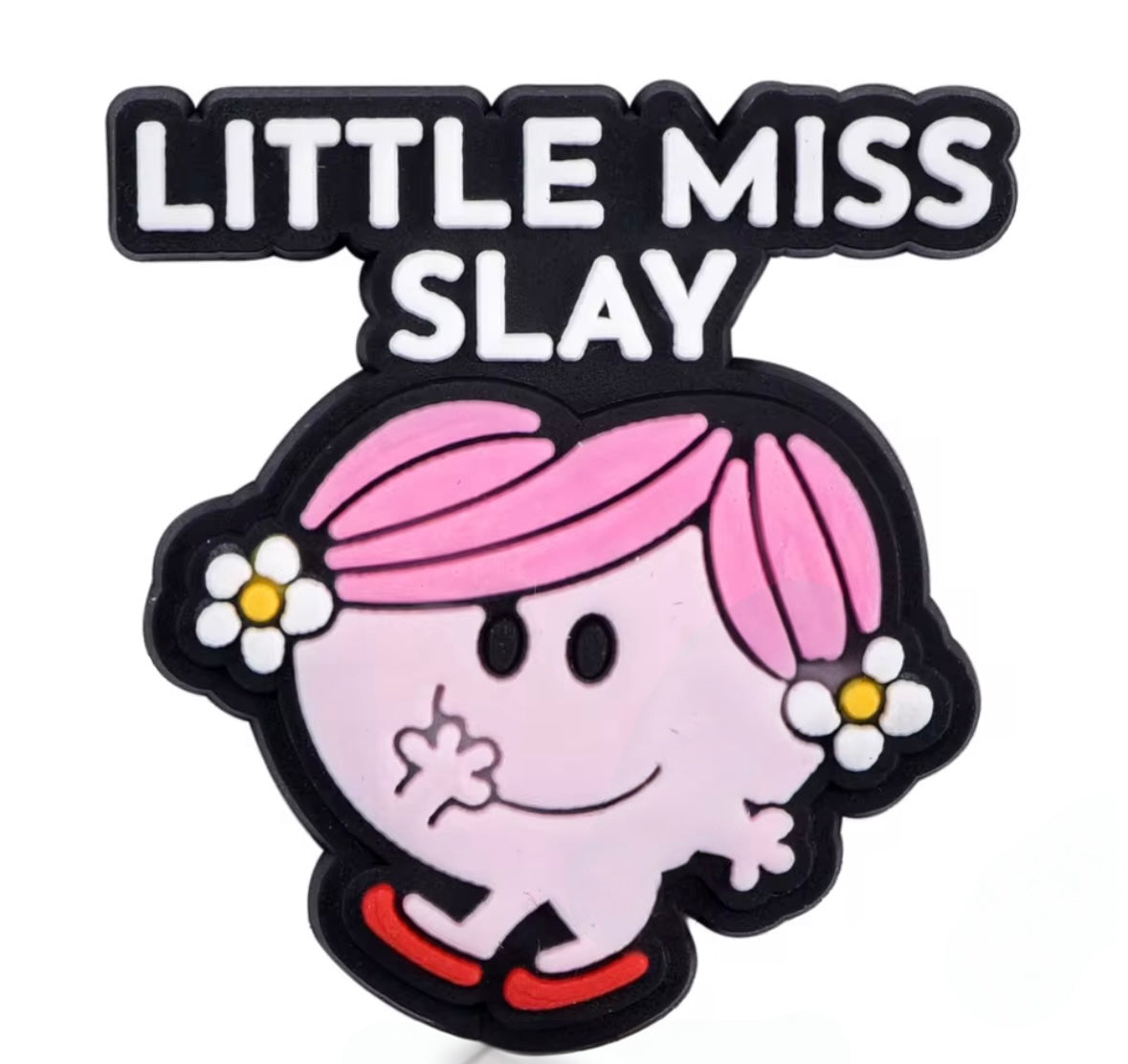 Little miss slay croc shoe charm jibbitz
