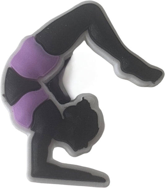 Gymnast Croc Charm - Pulse Gymnastics