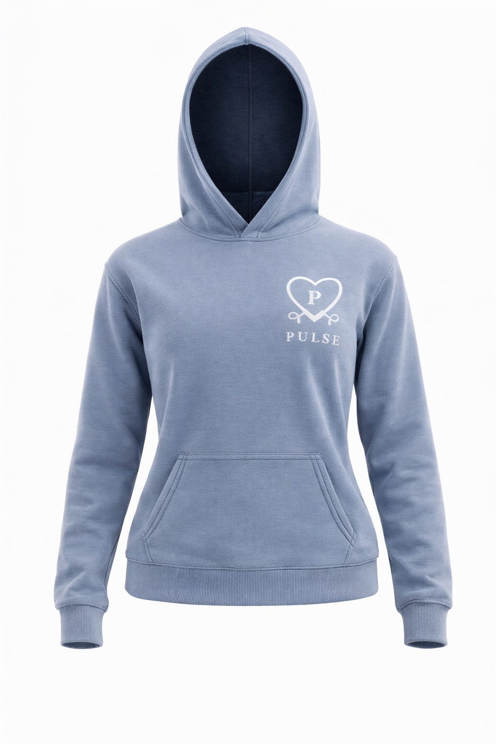 Pulse “My Gym Hoodie” – Stone Blue - Pulse Gymnastics
