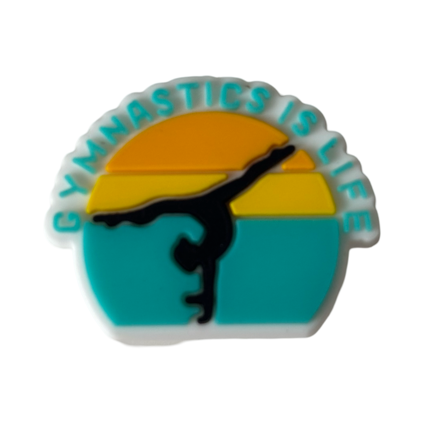 Gymnastics is Life Croc Charm - Pulse Gymnastics