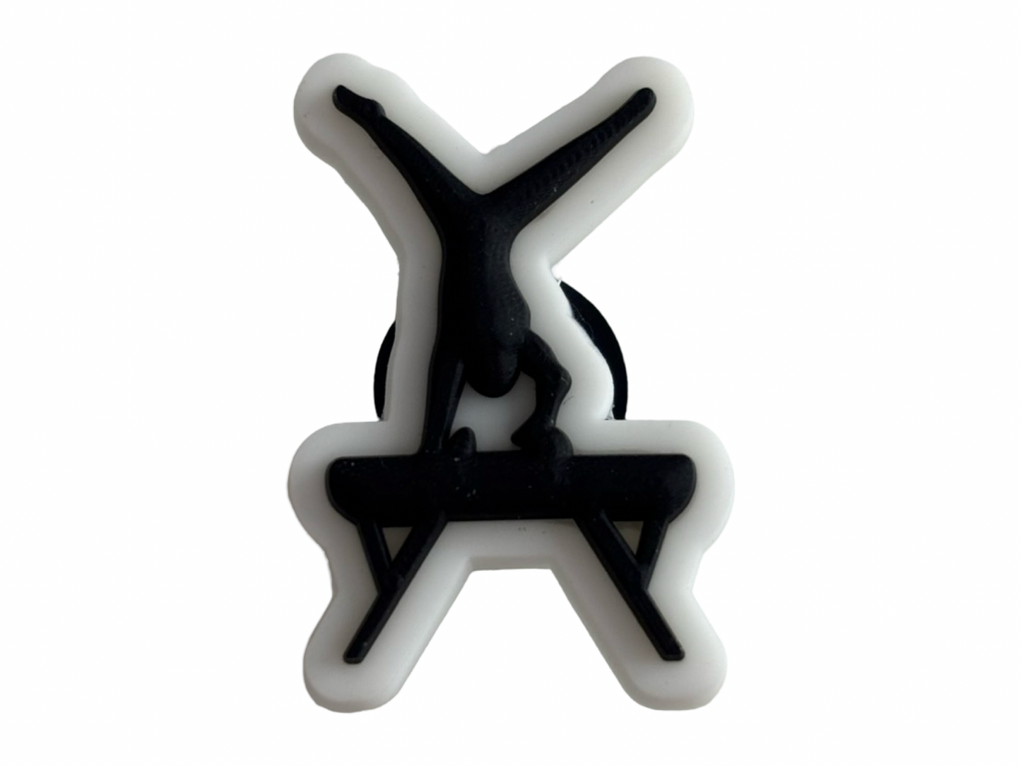 Pommel Horse Gymnast Croc Charm - Pulse Gymnastics