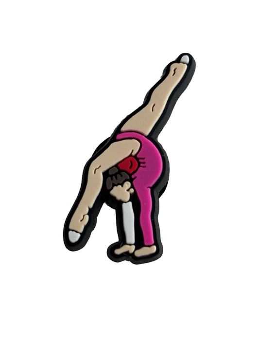 Gymnast Croc Charm - Pulse Gymnastics