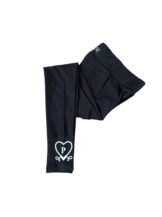 Slim Waist Black Leggings - Pulse Gymnastics