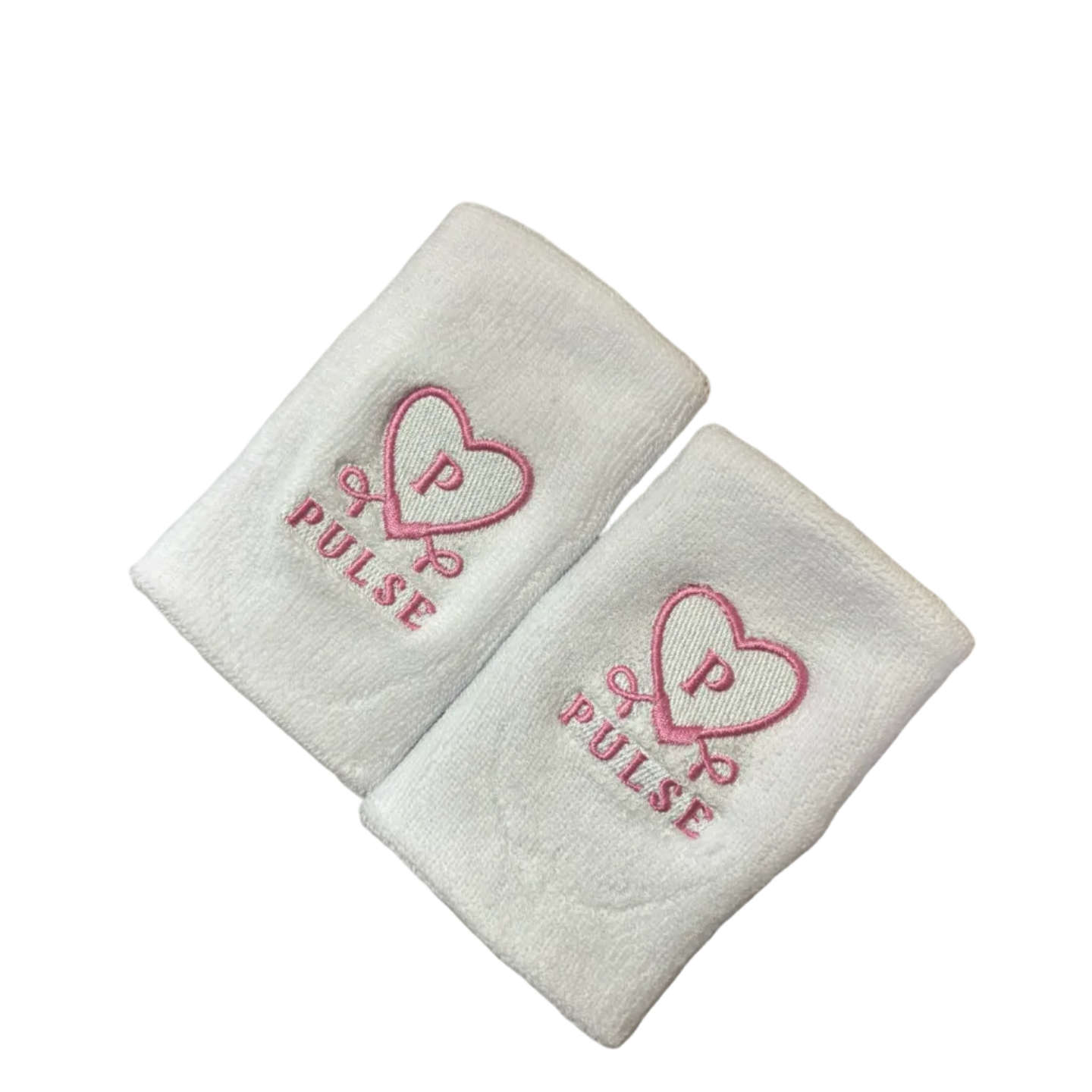 White Wristbands 5” Gymnastics Bars sweat bands