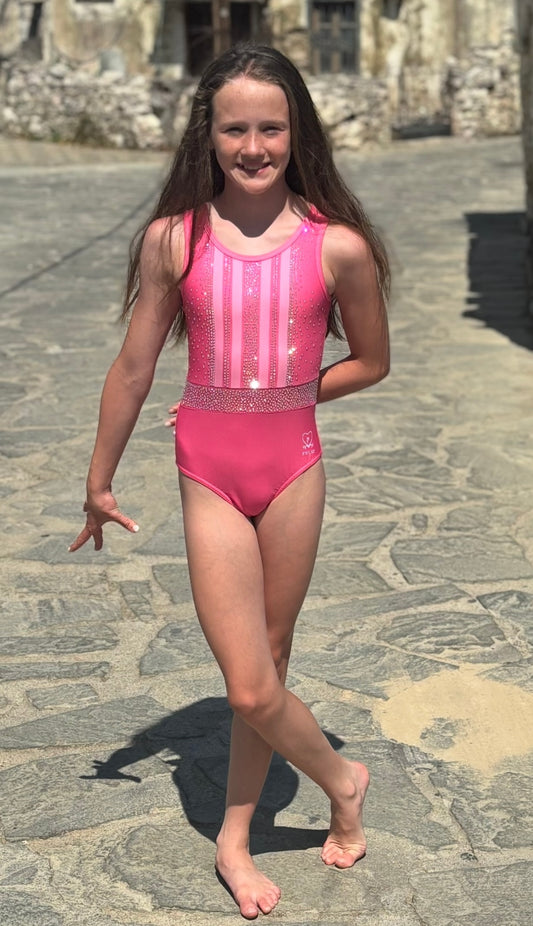 Aurora Blush Gymnastics Leotard