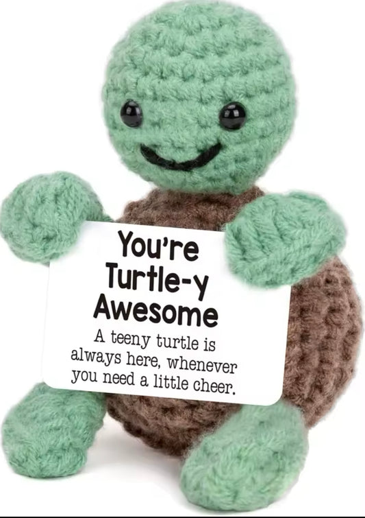 Support Crochet Turtle