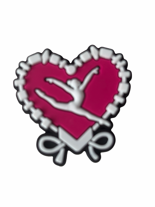 Pulse Gymnastics Logo Croc Charm
