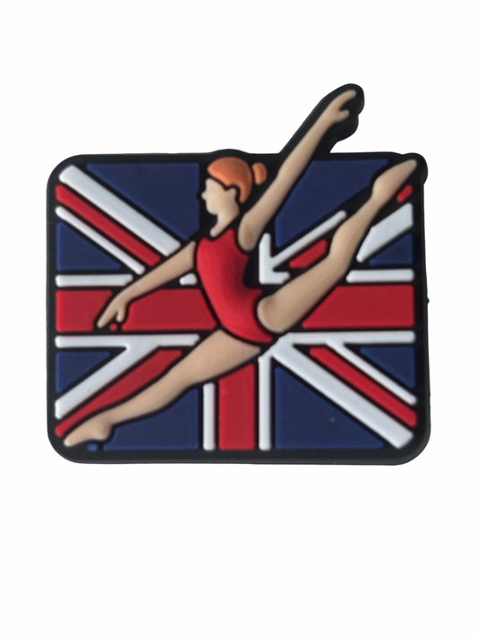 GB Gymnast Croc Charm