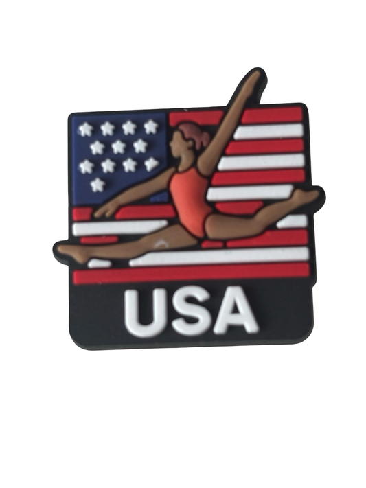 USA Gymnasts Croc Charm
