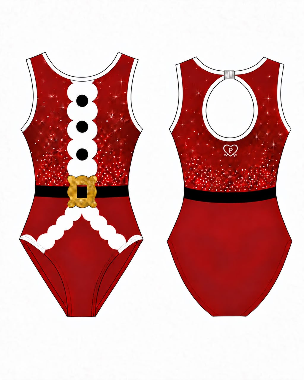 Airlie Ambassador Santa Leotard CLA - Pulse Gymnastics