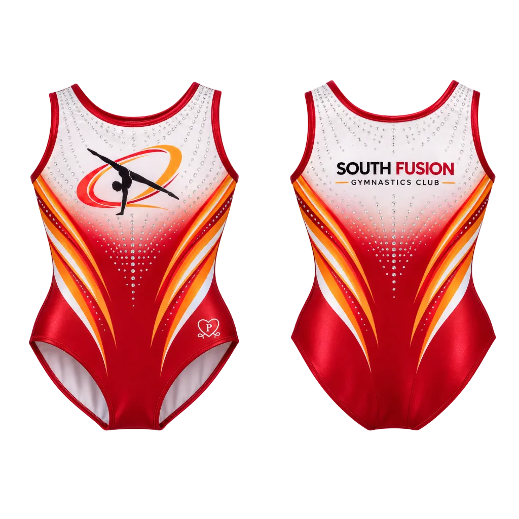 South Fusion Club Training Leotard - Pulse Gymnastics