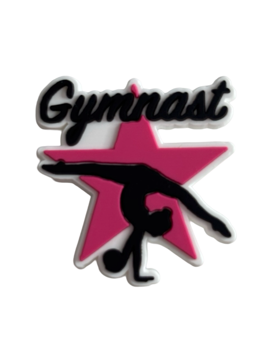 Gymnast Croc Charm - Pulse Gymnastics