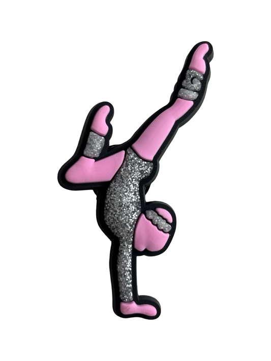 Gymnast Handstand Croc Charm - Pulse Gymnastics