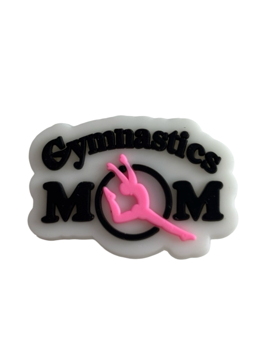 Gymnastics Mom Mum Croc Charm - Pulse Gymnastics