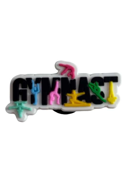 Gymnast Croc Charm - Pulse Gymnastics