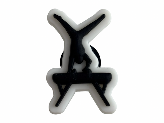 Pommel Horse Gymnast Croc Charm - Pulse Gymnastics