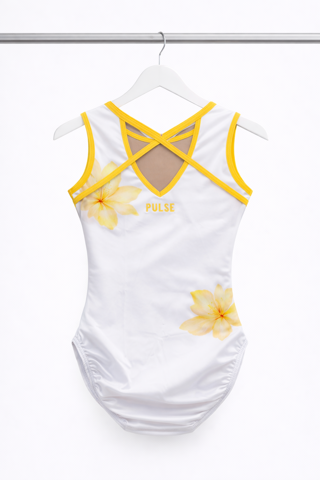 Xanthe Floral Leotard - Pulse Gymnastics
