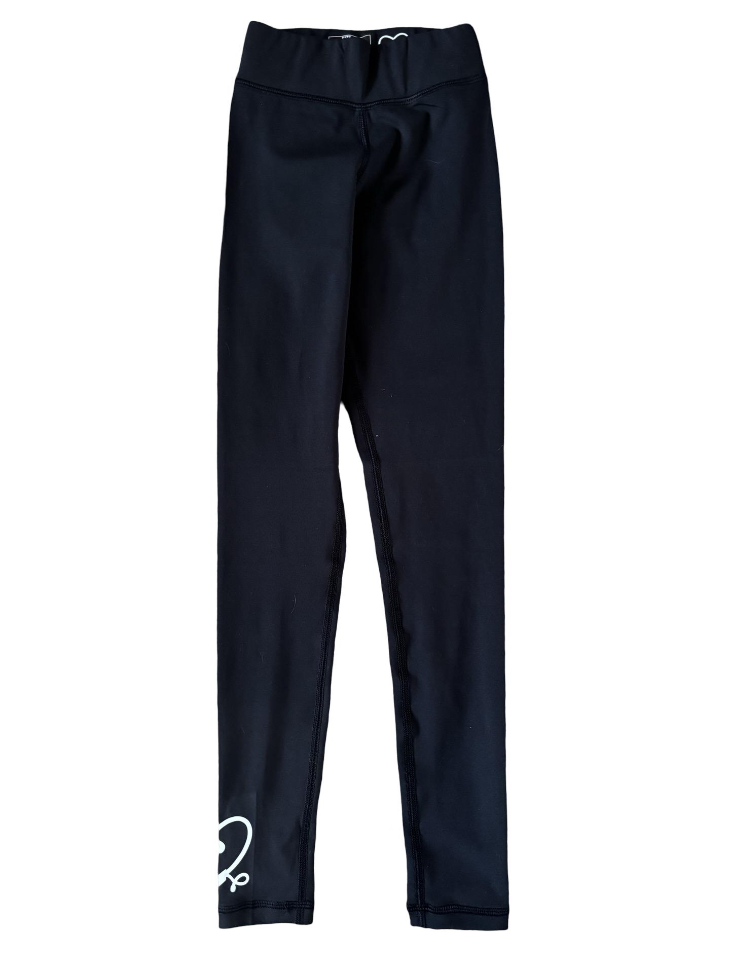 Slim Waist Black Leggings - Pulse Gymnastics