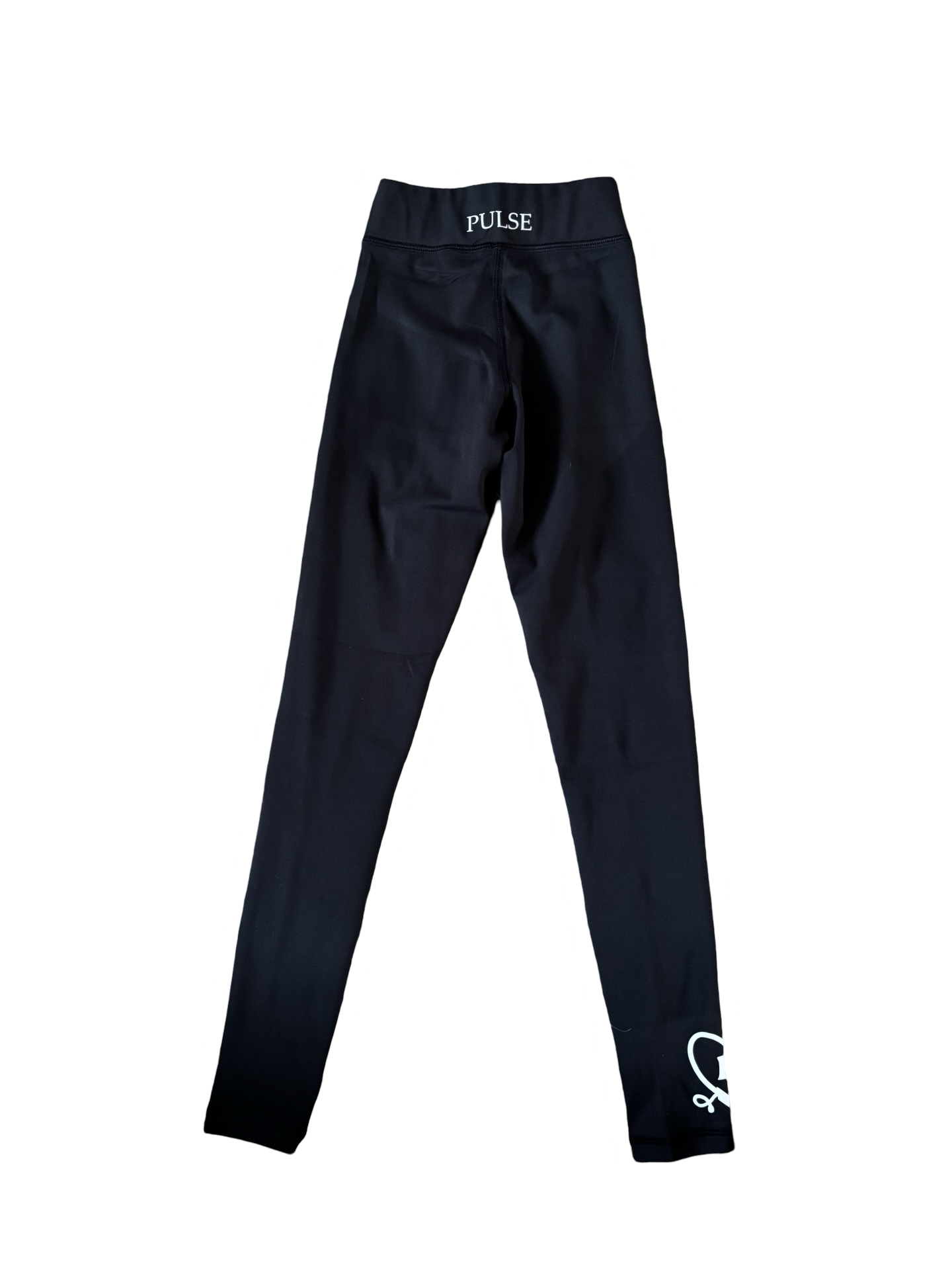 Slim Waist Black Leggings - Pulse Gymnastics