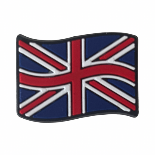 British Flag Croc Charm