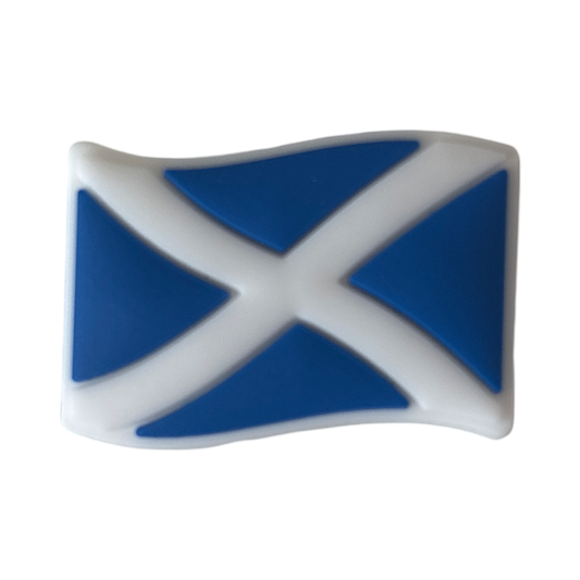 Scotland Flag Croc Charm
